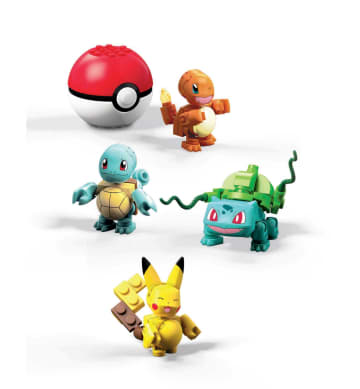 Mega Pokémon - Partenaires De Kanto - Coffret De 4 Figurines