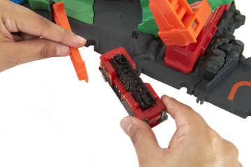 Playset Hot Wheels City Dragone Di Fuoco, Con 1 Macchinina - Image 4 of 6