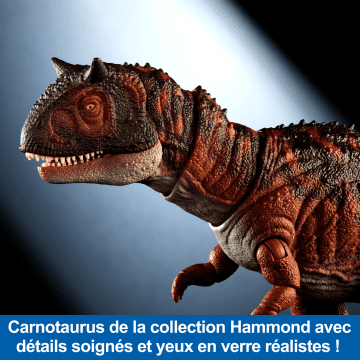 Jurassic World-Collection Hammond Carnotaurus-Figurine De Dinosaure - Bild 3 von 6