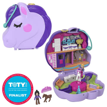 Polly Pocket Jumpin' Style Estuche de Poni - Image 3 of 6