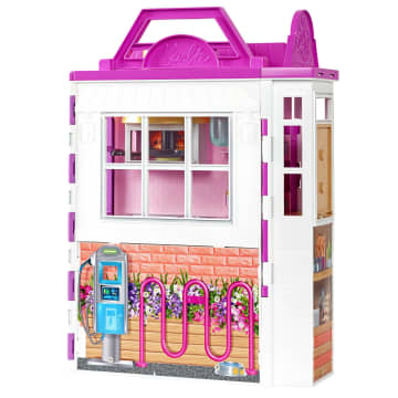 Mattel Barbie Happy Family Grandma's Kitchen Dollhouse w GRANDMA +  ACCESSORIES