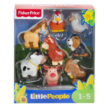 Fisher-Price Little People Bauernhof Tierfreunde Spielset (8 Figuren)