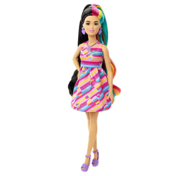 Barbie Superchioma Bambola A Tema Cuori