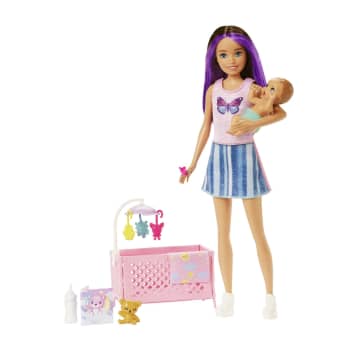 Barbie - Skipper Baby-Sitter - Coffret - Poupée Mannequin - 3 Ans Et + - Imagen 1 de 8