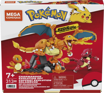 Mega Pokémon Charmander Evolutie, Bouwset, Bouwspeelgoed Voor Kinderen - Image 6 of 6