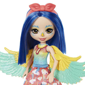 Enchantimals™ Prita Parakeet Lalka Papuga + figurka Flutter - Image 3 of 6