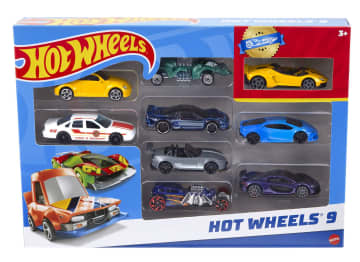 Hot Wheels 9-Pack Vehicles - Image 6 of 6