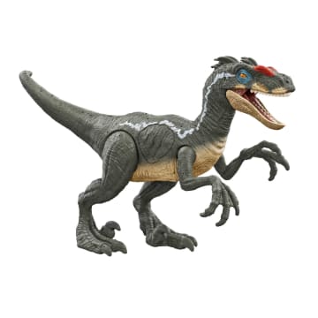 Jurassic World - Figurine Vélociraptor Attaque Ultime - Figurine Dinosaure - 4 Ans Et +