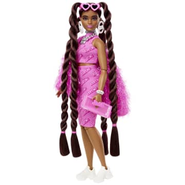 Barbie Extra N. 14 Bambola Con Completo E Accessori, Cagnolino, Per Bambini Dai 3 Anni In Su