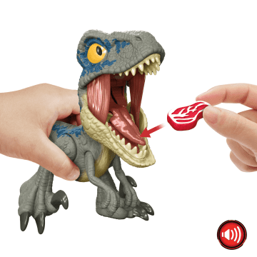 Jurassic World Dinosaurio De Juguete Con Rugidos Mega Roar Blue