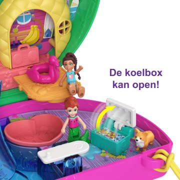 Polly Pocket Compacte Speelset Watermeloen Zwemfeestje - Image 5 of 6