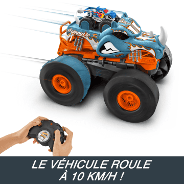 Hot Wheels-Rhinomite Transformable Radiocommandé 1/12 Race Ace 1/64