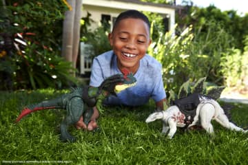 Jurassic World - Stégosaure Méga Action - Figurine Dinosaure - 4 Ans Et +