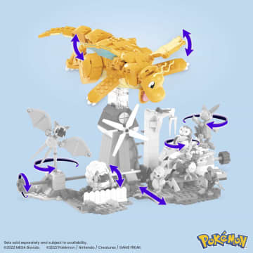 Mega Pokémon Μεγάλη Φιγούρα Dragonite Με Κίνηση Σετ Κατασκευών Για Παιδιά (388 Τμχ.) - Image 5 of 6