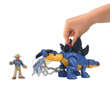 Imaginext Jurassic World Dominion Dinosaur Toy Collection of Kid-Powered Figure Sets, Preschool Toys - Image 4 of 6