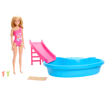 Barbie Pool W/ Doll Refresh