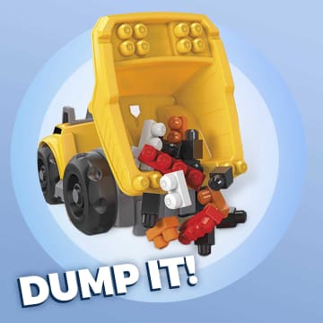 Mega Bloks CAT Large Dump Truck - Image 3 of 6