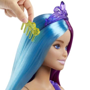 Barbie® Dreamtopia Fantazja Długie włosy Lalka + akcesoria do włosów Asortyment - Image 6 of 6