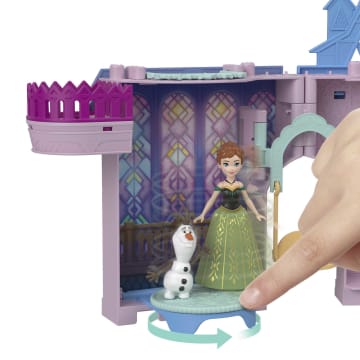 Disney Frozen Verhaalstapelaars Speelset, Anna’S Kasteel In Arendelle, Poppenhuis Met Kleine Pop