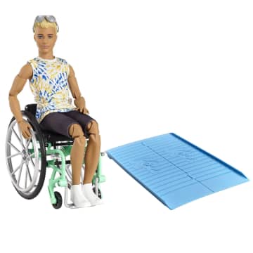 Ken Fashionistas Doll #167 with Wheelchair & Ramp - Image 1 of 6