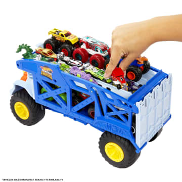 Hot Wheels® Monster Trucks Rhino Taşıyıcı Kamyon - Image 5 of 6