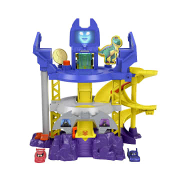 Fisher-Price - Coffret Batcave Propulsion Et Course Batwheels Dc- Circuit Petites Voitures - 3 Ans Et + - Image 1 of 5