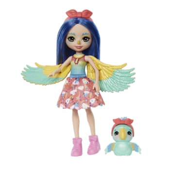 Enchantimals™ Prita Parakeet Lalka Papuga + figurka Flutter - Image 1 of 6