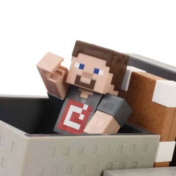Набор игровой Minecraft с фигуркой и аксессуарами Разгром