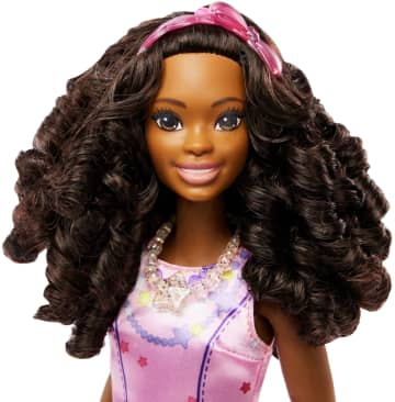 Barbie-Puppe Für Vorschulkinder, My First Barbie Deluxe, Schwarze Haare