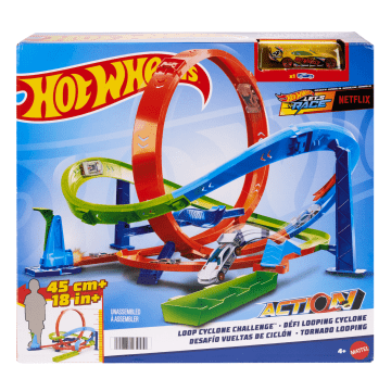 Hot Wheels Action Ciclón Looping Extremo (Sioc) - Image 6 of 6