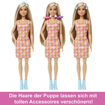 Barbie Totally Hair Spielset Friseursalon mit Puppe und Haaren mit Farbwechseleffekt - Image 3 of 7