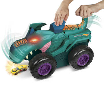 Hot Wheels Monstertrucks auto's vretende Mega-Wrex Voertuig - Image 5 of 7