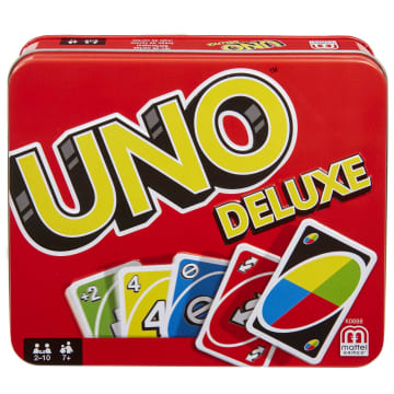 Juego de cartas UNO Deluxe