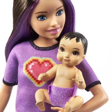 Barbie - Coffret Skipper Baby-Sitter Poupées Et Accessoires - Poupée Mannequin - 3 Ans Et + - Imagen 3 de 6