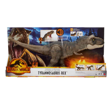 Jurassic World Thrash 'N Devour Tyrannosaurus Rex Figuur - Image 6 of 6