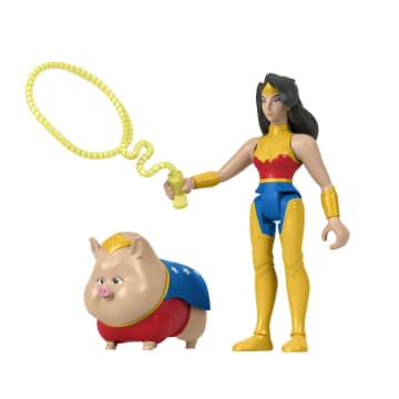 Fisher-Price Dc League Of Super-Pets Wonder Woman & Pb