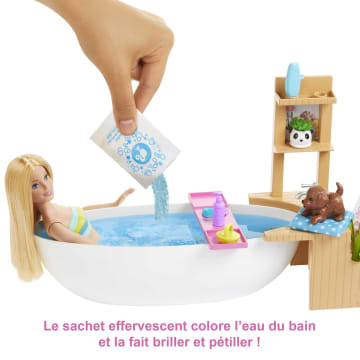 Barbie – Coffret Bain Coloré Avec Poupée - Image 3 of 6