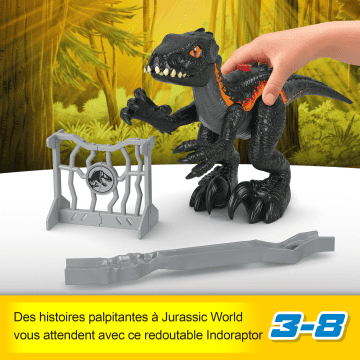 Imaginext Jurassic World - Indoraptor - Figurine Dinosaure - 3 Ans Et +