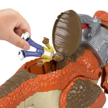 Imaginext  Jurassic World Camp Cretaceous Mega Mouth T.Rex Vs. Thrashing Indominus Rex - Image 3 of 6