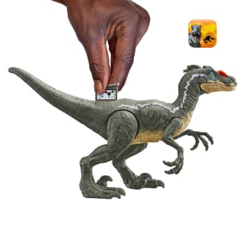 Jurassic World - Figurine Vélociraptor Attaque Ultime - Figurine Dinosaure - 4 Ans Et +