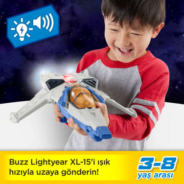 Imaginext® Lightyear - Buzz ve Işıklı Sesli Uzay Aracı