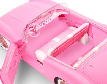 Barbie filmi koleksiyona uygun araba, üstü açık pembe Corvette - Image 5 of 6