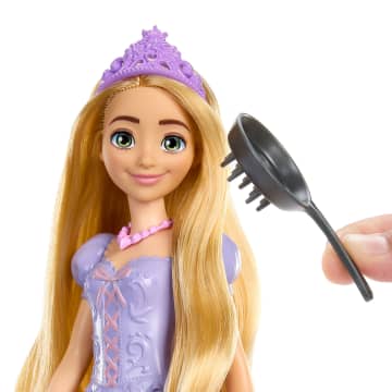 Juguetes De Disney Princesas, Muñeca Rapunzel, Tocador Y Accesorios - Image 3 of 4