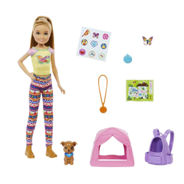 Barbie Camping – Zusje & huisdier – Stacie