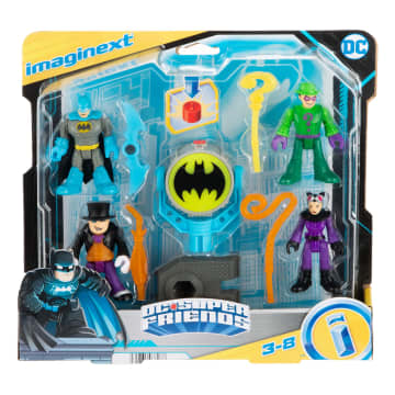 Imaginext Dc Super Friends Bat-Tech Bat-Signal Figuren Multipack