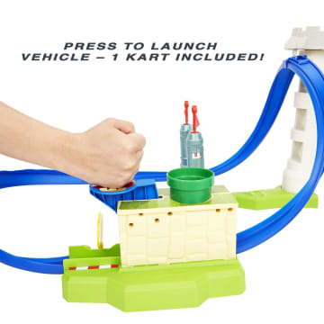 Hot Wheels Mariokart Circuit Slam Track Set - Image 3 of 6