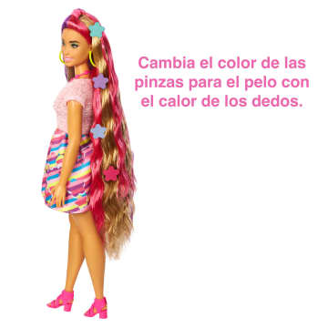 Barbie Totally Hair Pelo extralargo Flor - Image 5 of 6