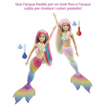 Barbie Dreamtopia Sirena Cambia Colore - Image 3 of 6