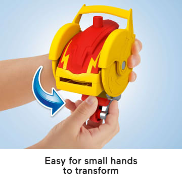 Fisher-Price Imaginext DC Super Friends Head Shifters The Flash & Speed Force Cycle - Image 5 of 6