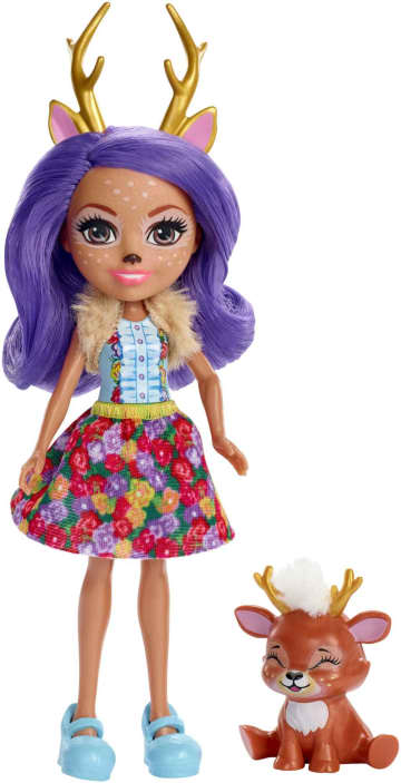 Enchantimals Muñeca con mascota Danessa Deer y Sprint - Image 1 of 6